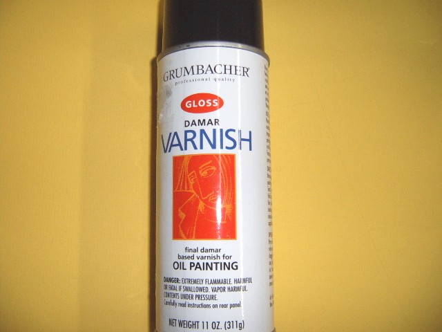 Grumbacher Picture Varnish - Gloss, 11 oz Can
